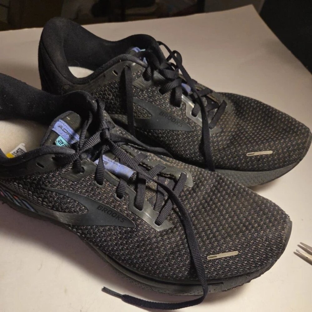 Brooks Adrenaline GTS 22 Running Shoes Black 1103661D046 Men’s Size 14D